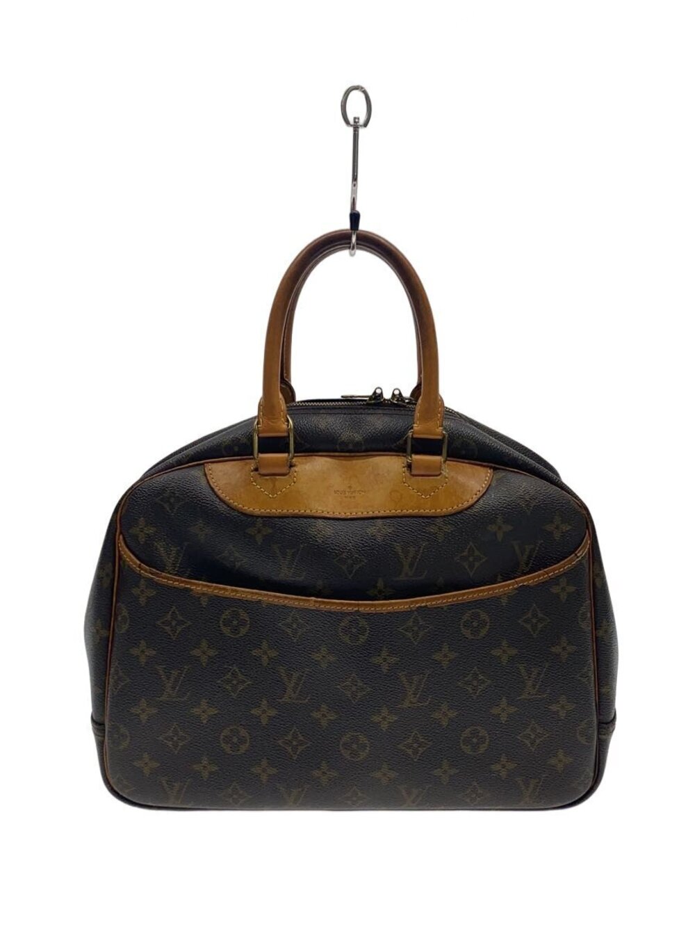 Louis Vuitton Bowling Vanity Deauville Monogram Canvas Brown